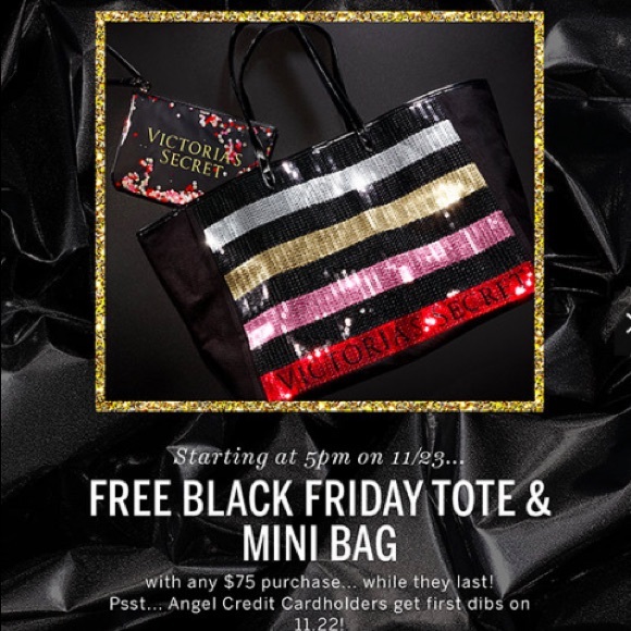 VS Black Friday 2017 Limited Edition Sequin Tote - Picture 4 of 4